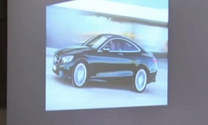 First Official Image of The S-Class Coupe (C217)