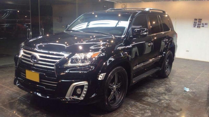 First Official Wald Lexus LX 570 Made in Laos autoevolution