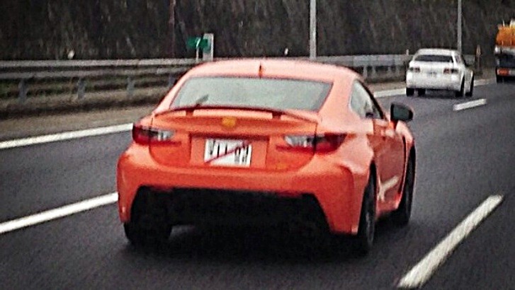 Orange Lexus RC F 