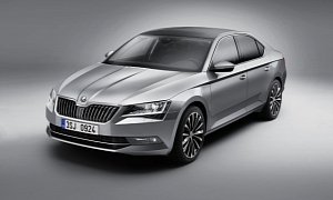 First Official Photo of 2015 Skoda Superb Leaked