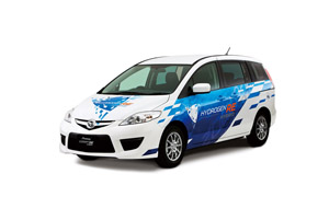 First Premacy Hydrogen RE Hybrid Delivered by Mazda in Japan