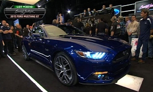 First Production 2015 Ford Mustang Raises $300,000 for Charity