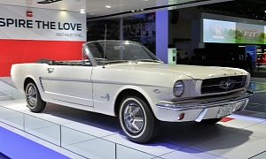 First Production Ford Mustang Ever Built Shows Up in Detroit