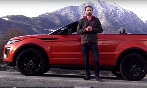 First Range Rover Evoque Convertible Review Suggests It's a Flawed Car