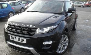 First Range Rover Evoque to Be Sold at Auction