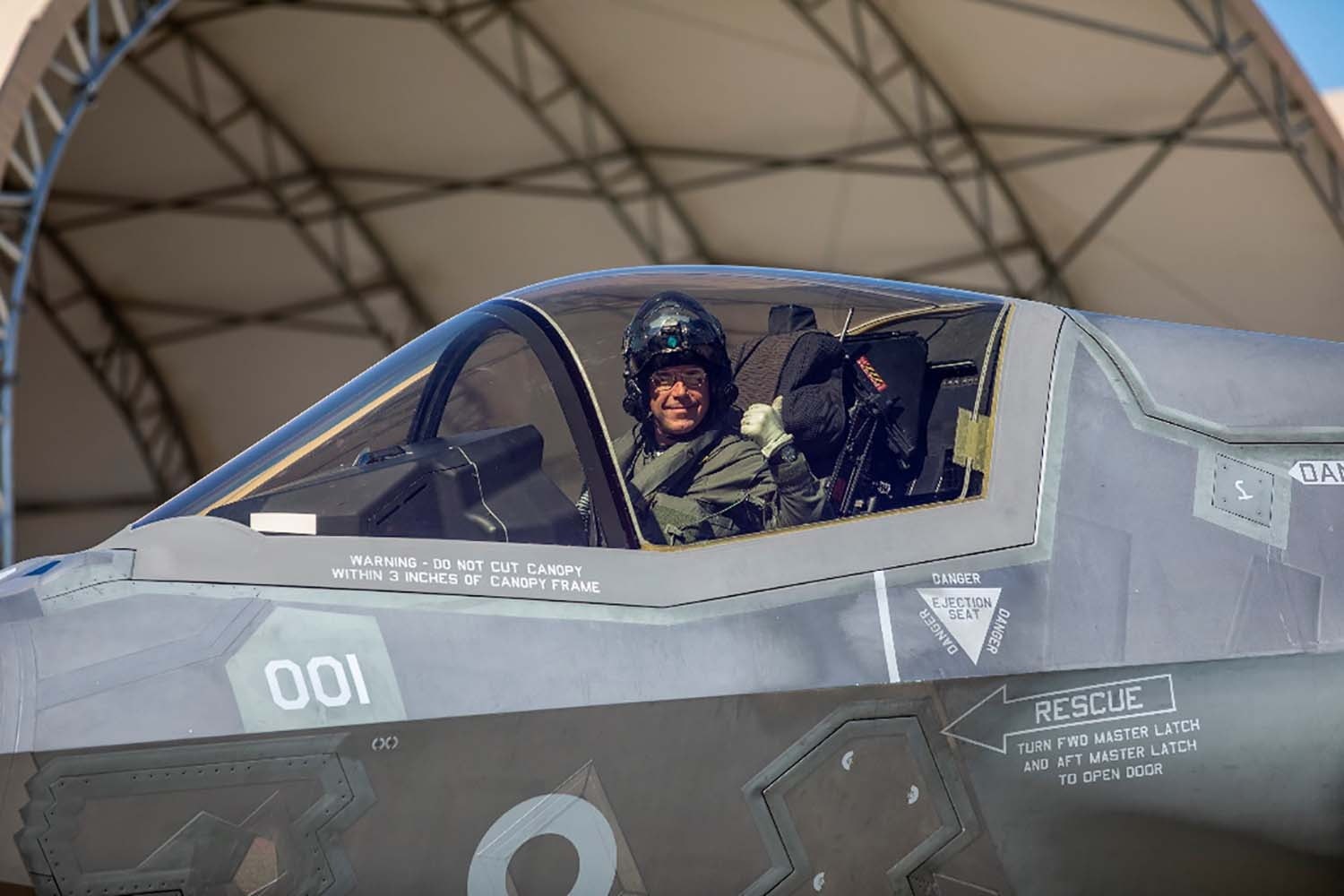 First Royal Navy F-35 Pilot Retires After a Spectacular 32-Year Career ...