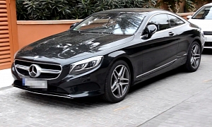 First S-Class Coupe (C217) Caught in The Real World