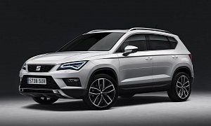 First SEAT SUV Is Called Ateca, Official Images Leaked Ahead of Debut