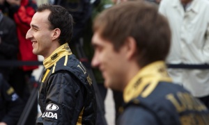 First Spark Between Kubica and Petrov Ignites