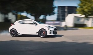 First SpeedWeek Teaser Sees Toyota GR Yaris and Rally Driver Fooling Around