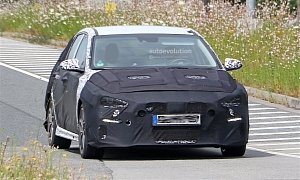 First Spy Shots of Hyundai i30 N Testing With Production Body