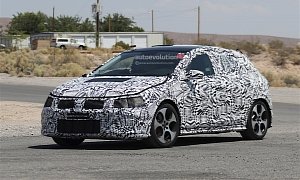 First Spyshots of Next Generation Volkswagen Polo GTI