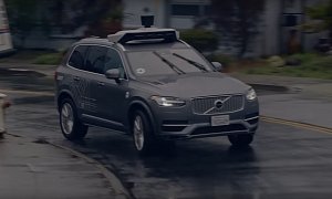 First Statistics Of Uber's Self-Driving Cars: One Human Intervention Per Mile