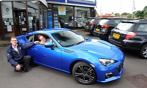 First Subaru BRZ Delivered in the UK