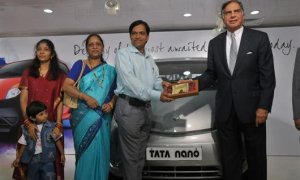 First Tata Nano Delivered