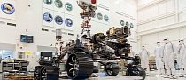 First Test Drive of the Mars 2020 Rover Caught on Film, All Systems Green