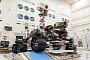 First Test Drive of the Mars 2020 Rover Caught on Film, All Systems Green