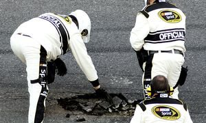 First Test for Daytona Repaved Track