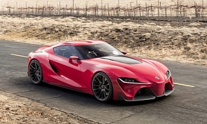 First Toyota FT-1 Official Pictures
