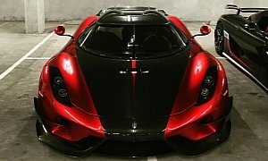 First US-Spec Koenigsegg Regera Shows Extreme Aero Pack, Candy Apple Red Paint