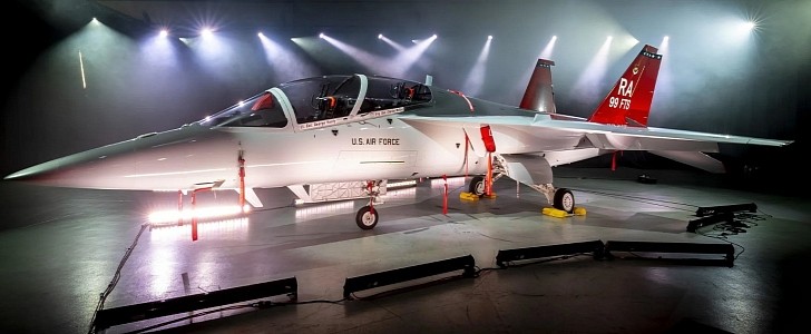 Boeing unveils first T-7A Red Hawk advanced trainer jet for USAF