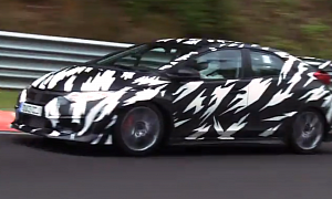 First Video of 300 HP Honda Civic Type R