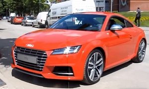 First Video of New Audi TTS's 310 HP Engine on the Road