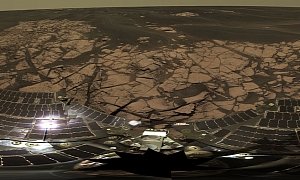 First View of NASA’s Opportunity Marathon on Mars Is an Outer Space Roadtrip