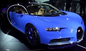 First Bugatti Chiron Walkaround and Exhaust Footage Will Make You Giggle