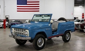 First-Year 1966 Ford Bronco Looks Ready for an Open-Body Summer Tan