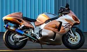 First-Year Suzuki GSX1300R Hayabusa Clad in Light Copper Brown Wants Your Hard-Earned Cash