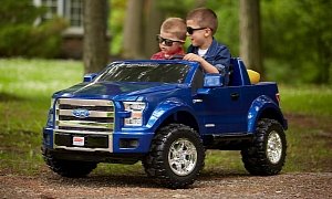 Power Wheels Ford F-150 Will Make You Want to Be a Kid Again
