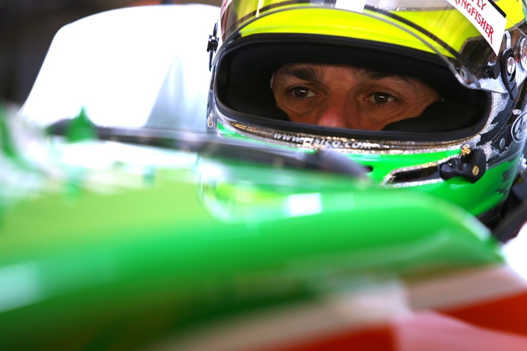 Giancarlo Fisichella, during the Jerez test this week