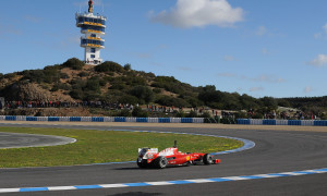 Fisichella Completed First Test on Ferrari F10