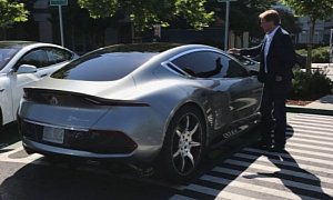 Fisker EMotion Caught in the Wild by... Fisker Himself (Plus More New Photos)