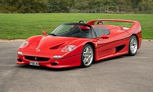 Fit for a Rockstar: This Ferrari F50 Was Ordered by Rod Stewart in the 1990s