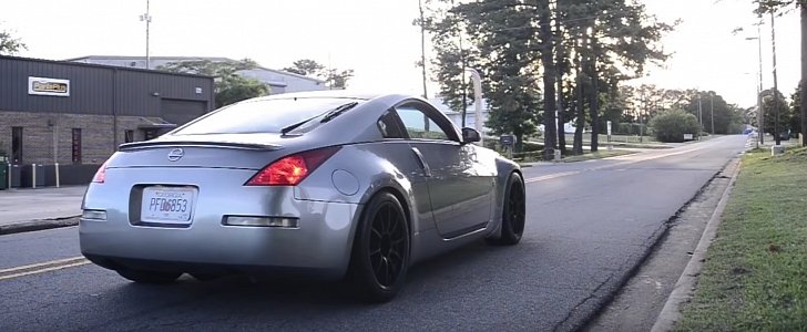 Nissan 350Z with GT-R Exhaust