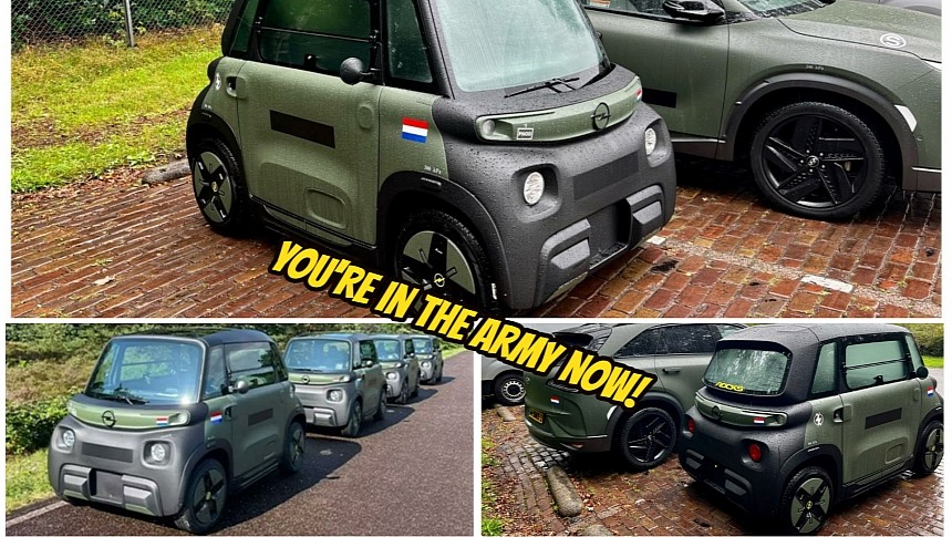 Opel Rocks-E for the Dutch Army