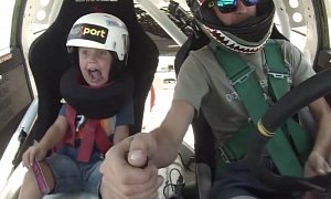 Five-Year-Old Has Priceless Reaction to His Father’s Extreme Drifting