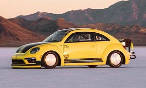 Five Years Ago, This VW Reached 205 MPH (330 KPH) and Became the World’s Fastest Beetle