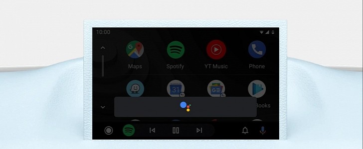 Google Assistant waiting for input on Android Auto