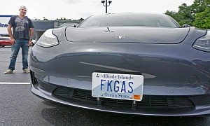 “FKGAS” Tesla Model 3 Is True Freedom Champion, a Winner