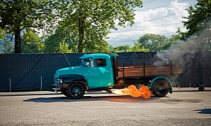 Flaming Exhaust Truck is Our Kind of Commercial Vehicle