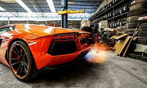 Flaming Lamborghini Aventador Exhaust: How Supercars Should Burn