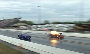 Flaming Pontiac GTO Blows Past Its Pro Street Rival for 4.1s Supercharged Glory