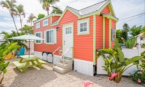 Flamingo Tiny House Is Just as Fun and Colorful as It Sounds, a Tropical Heaven