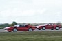 Flat-12-Powered Ferrari Testarossa Drag Races Tesla-Powered Ferrari 308 GTS