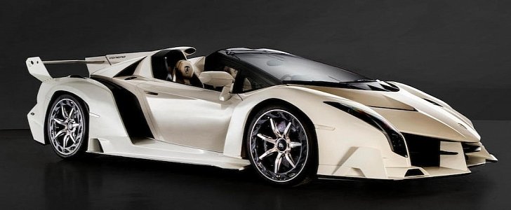Seized 2014 Lamborghini Veneno Roadster fetches $8.4 million at auction in Switzerland