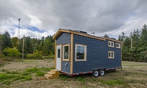Flexible Functionality Meets Timeless Elegance Inside This Dreamy Tiny Home