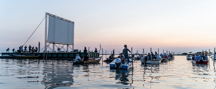 "Floating Cinema - Unknown Waters" Festival in Venice